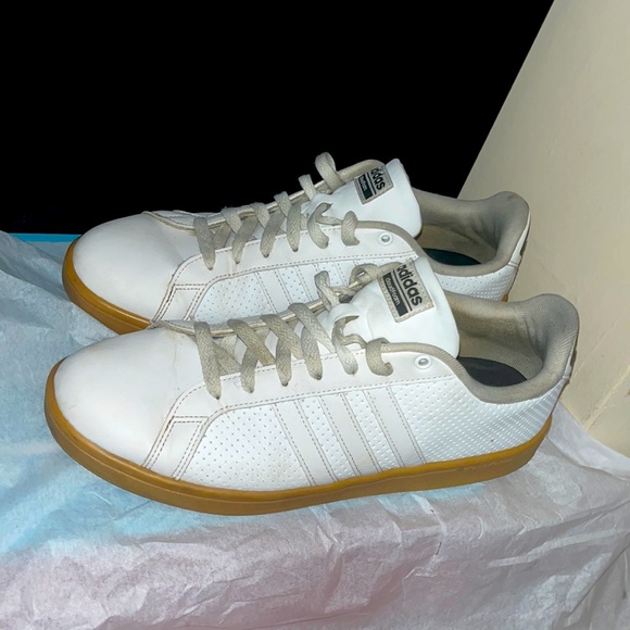 adidas | Shoes | Adidas Cloudfoam Classic Shell Toe White Mens 1 | Poshmark